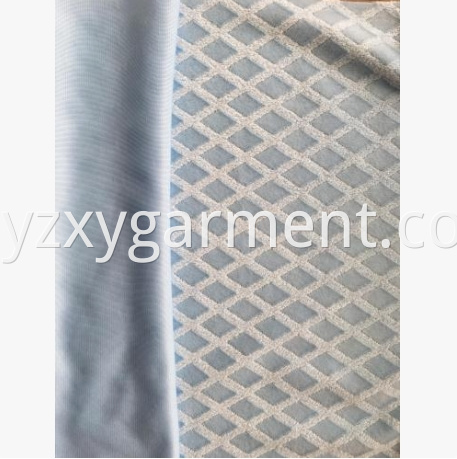 Grey soft single fleece fabric